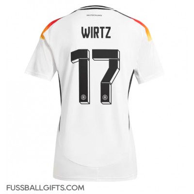 Deutschland Florian Wirtz #17 Fußballbekleidung Heimtrikot EM 2024 Kurzarm Deutschland Florian Wirtz #17 Fußballbekleidung Heimtrikot EM 2024 Kurzarm
